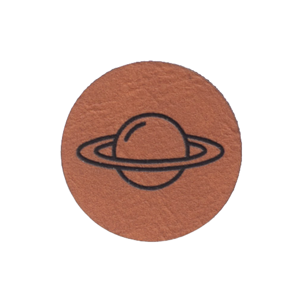 Kunstlederlabel "Planet"