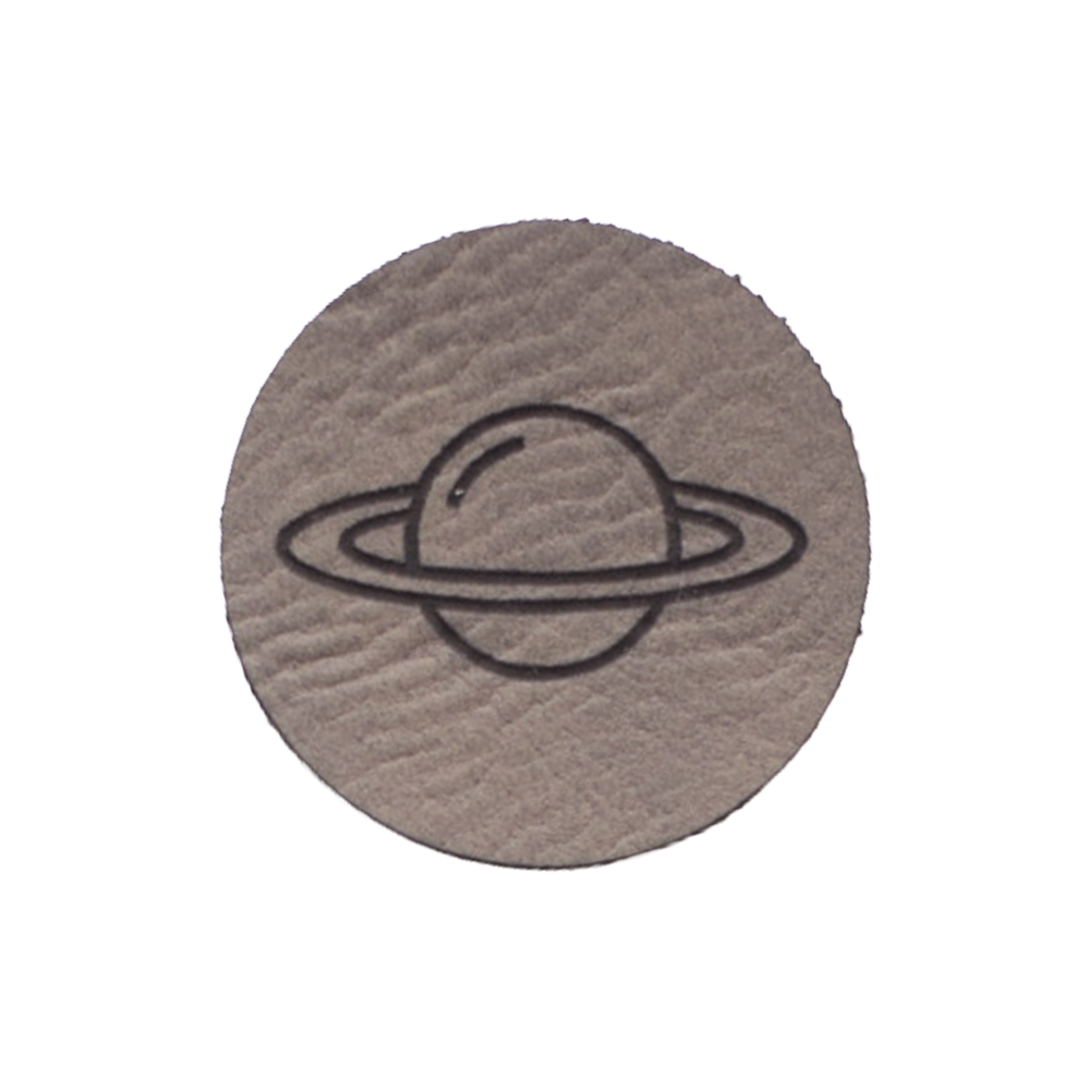 Kunstlederlabel "Planet"