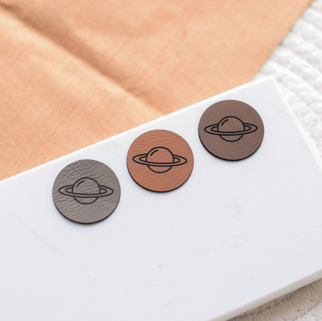 Kunstlederlabel "Planet"