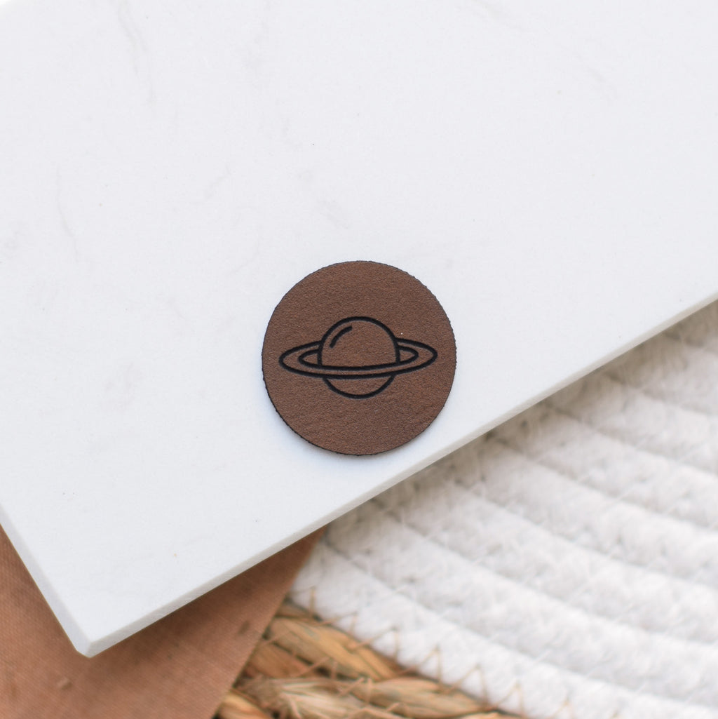 Kunstlederlabel "Planet"