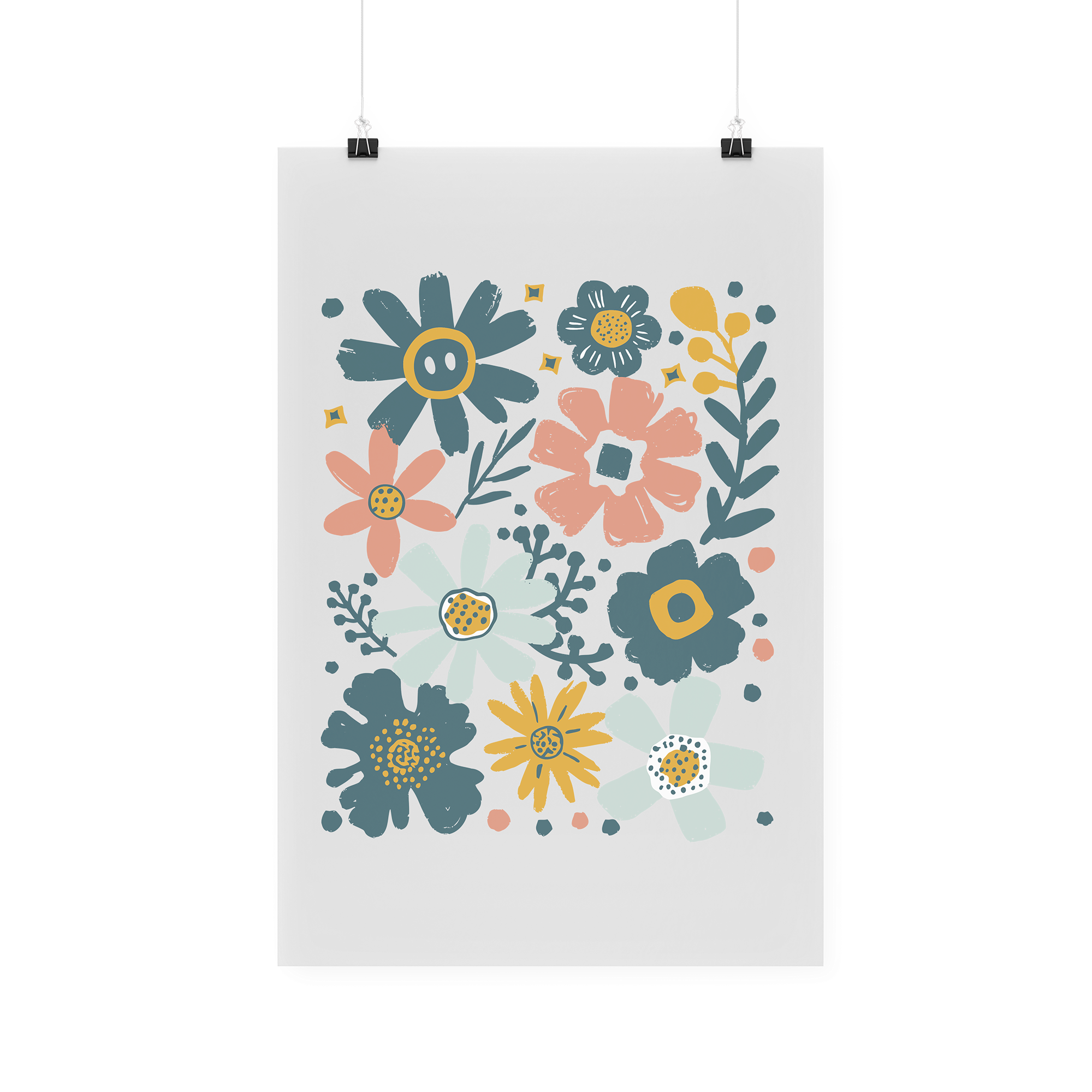 Bügelbild "Blumenmeer"