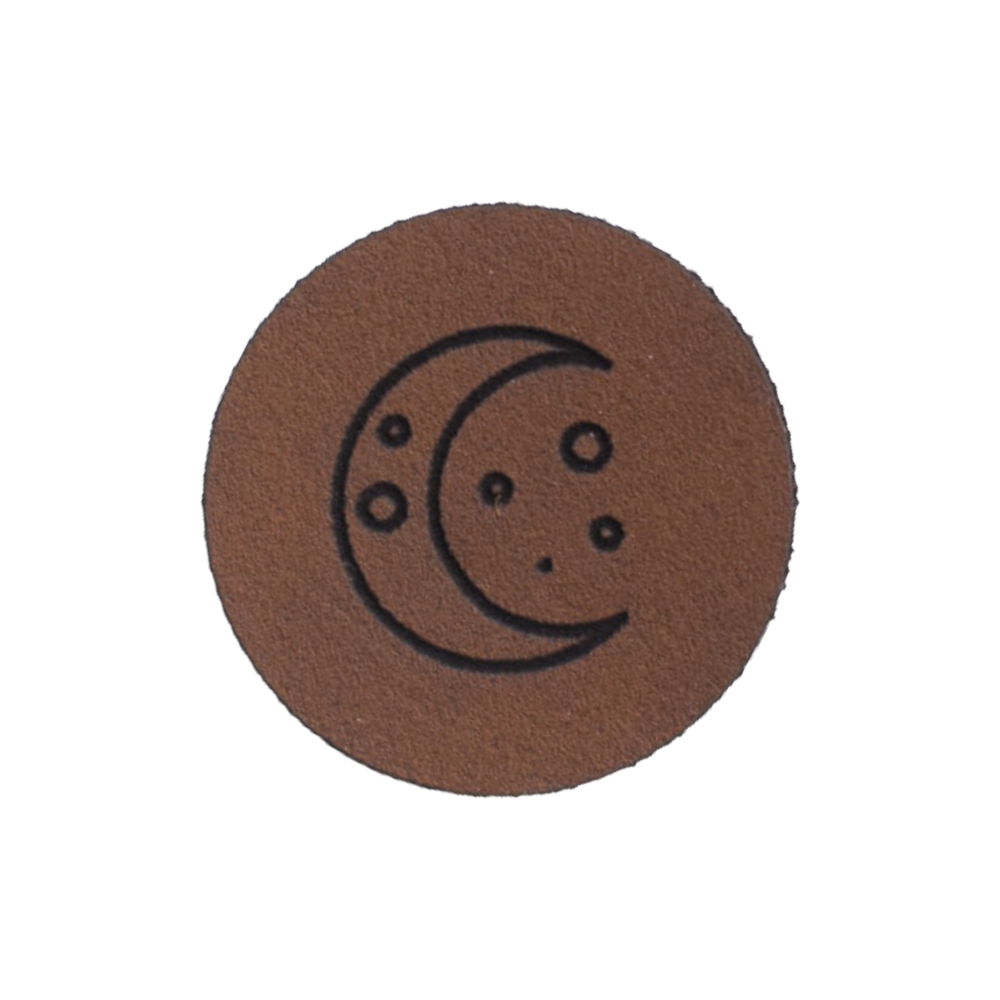Kunstlederlabel "Mond"