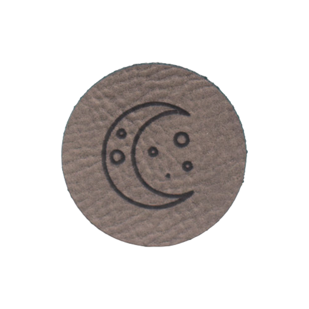 Kunstlederlabel "Mond"