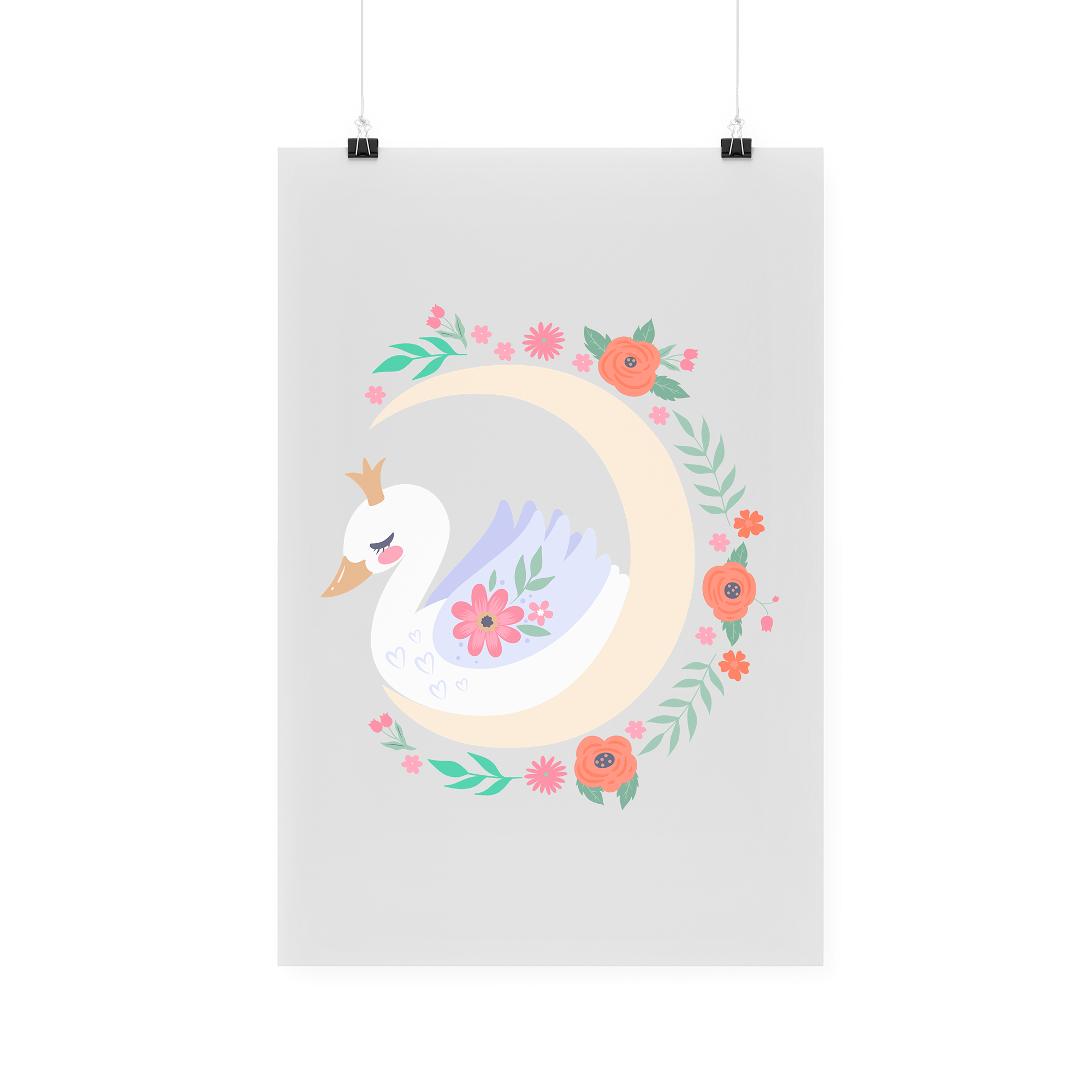Bügelbild "Schwan"