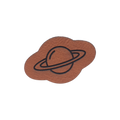 Kunstlederlabel "Planet"
