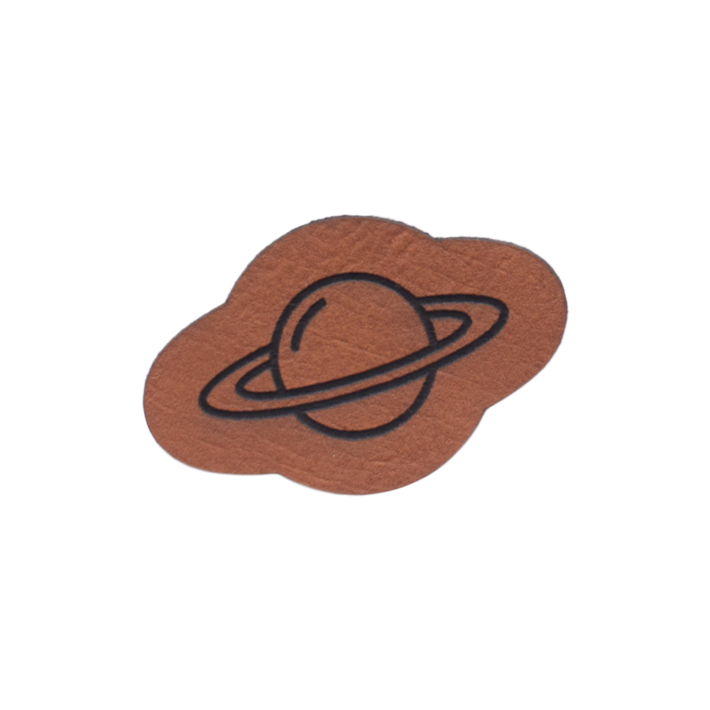 Kunstlederlabel "Planet"