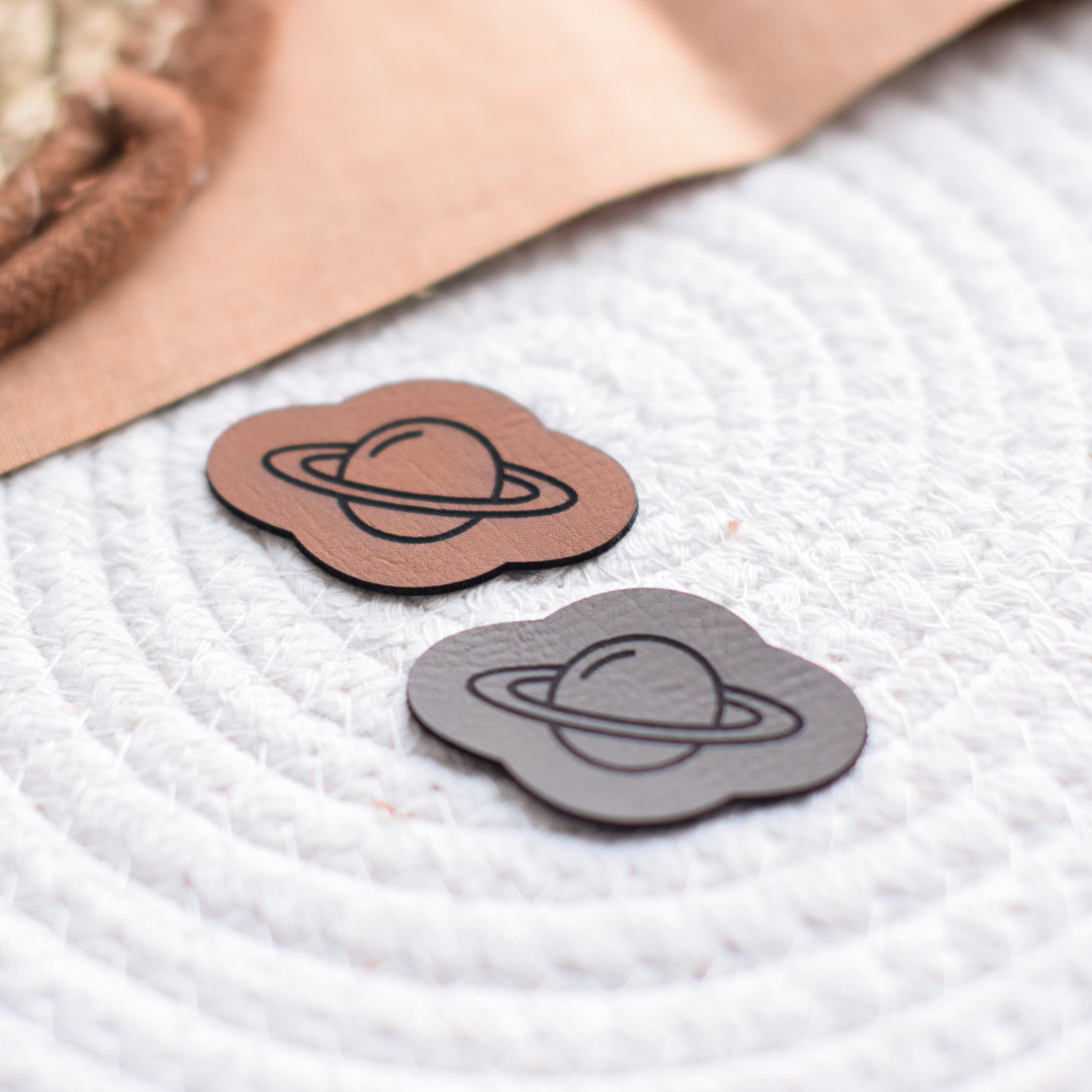Kunstlederlabel "Planet"