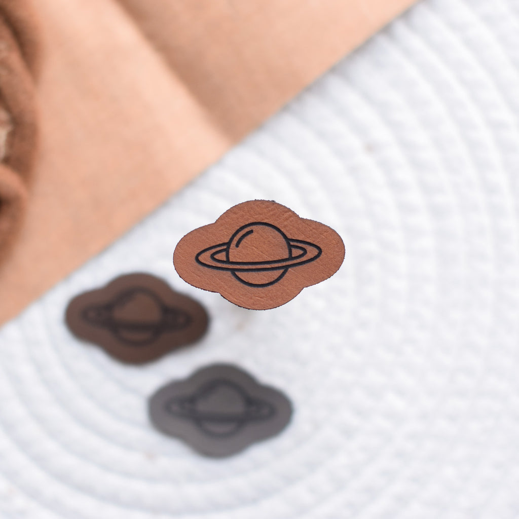 Kunstlederlabel "Planet"