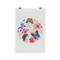 Bügelbild "Blumenkreis"