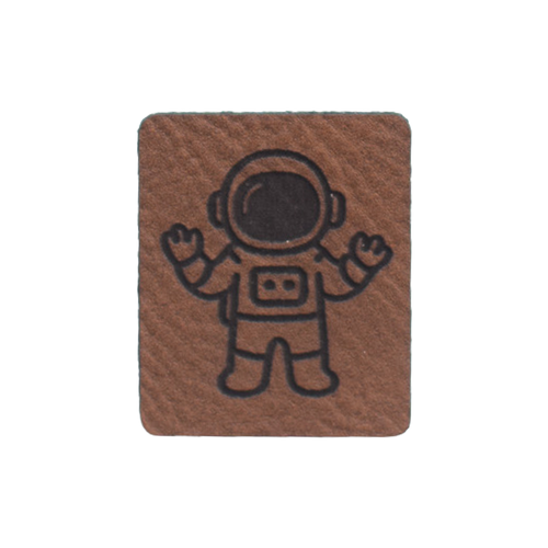 Kunstlederlabel "Astronaut"