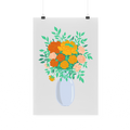Bügelbild "Blumenvase"