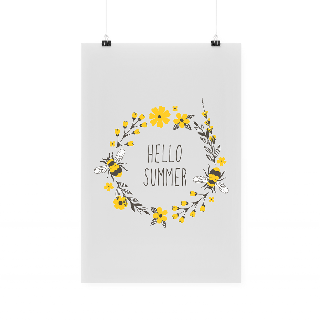 Bügelbild "Hello Summer"