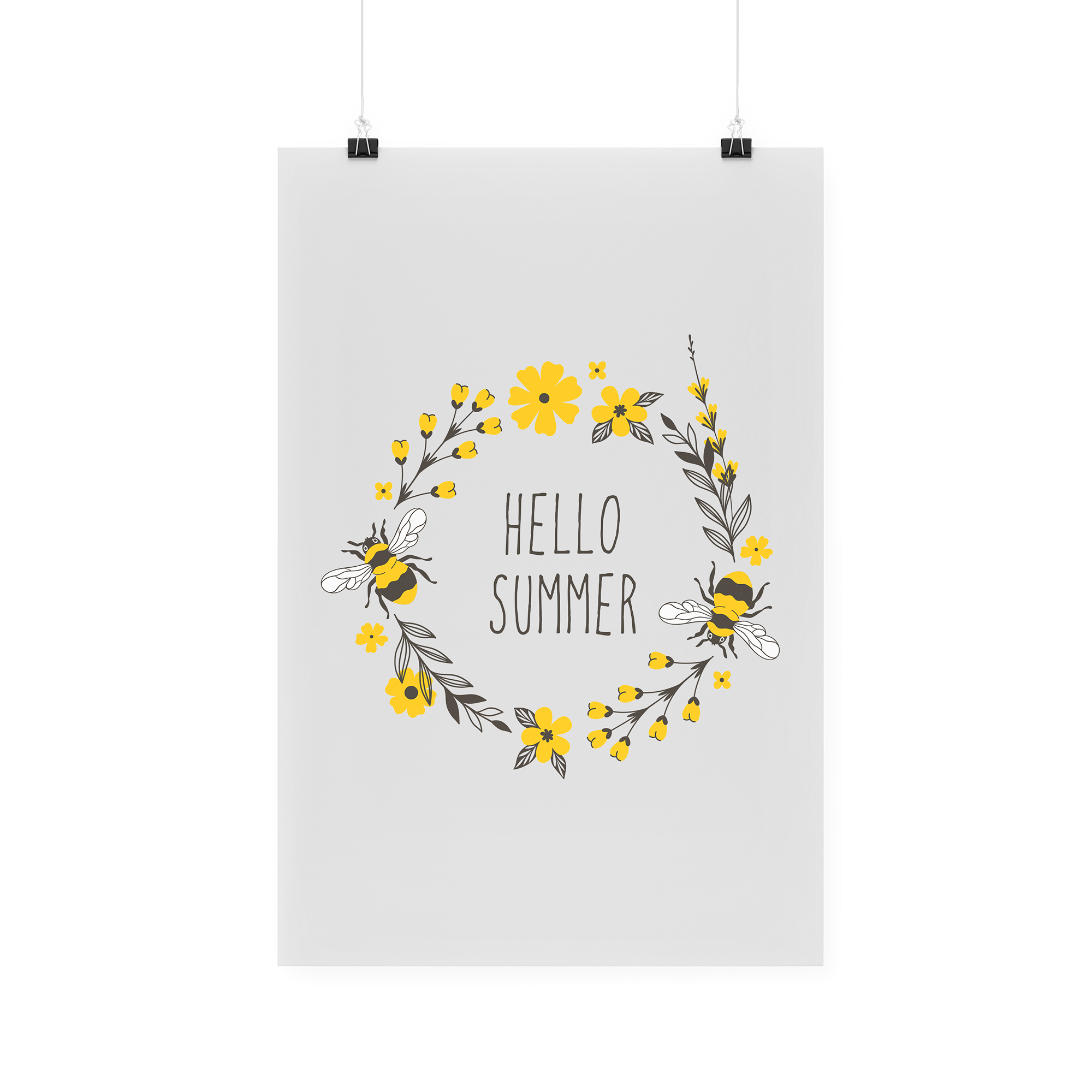 Bügelbild "Hello Summer"