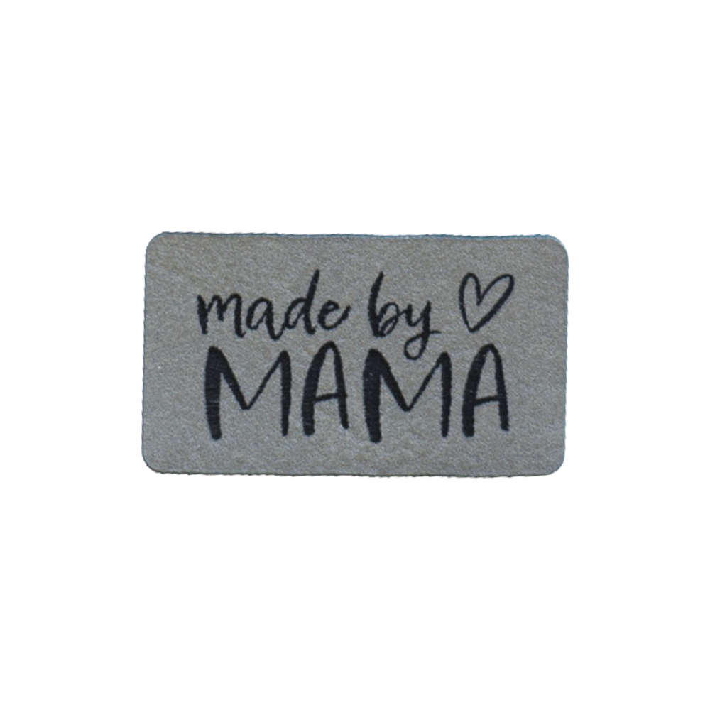 Kunstlederlabel "made by MAMA"