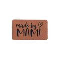 Kunstlederlabel "made by MAMI"