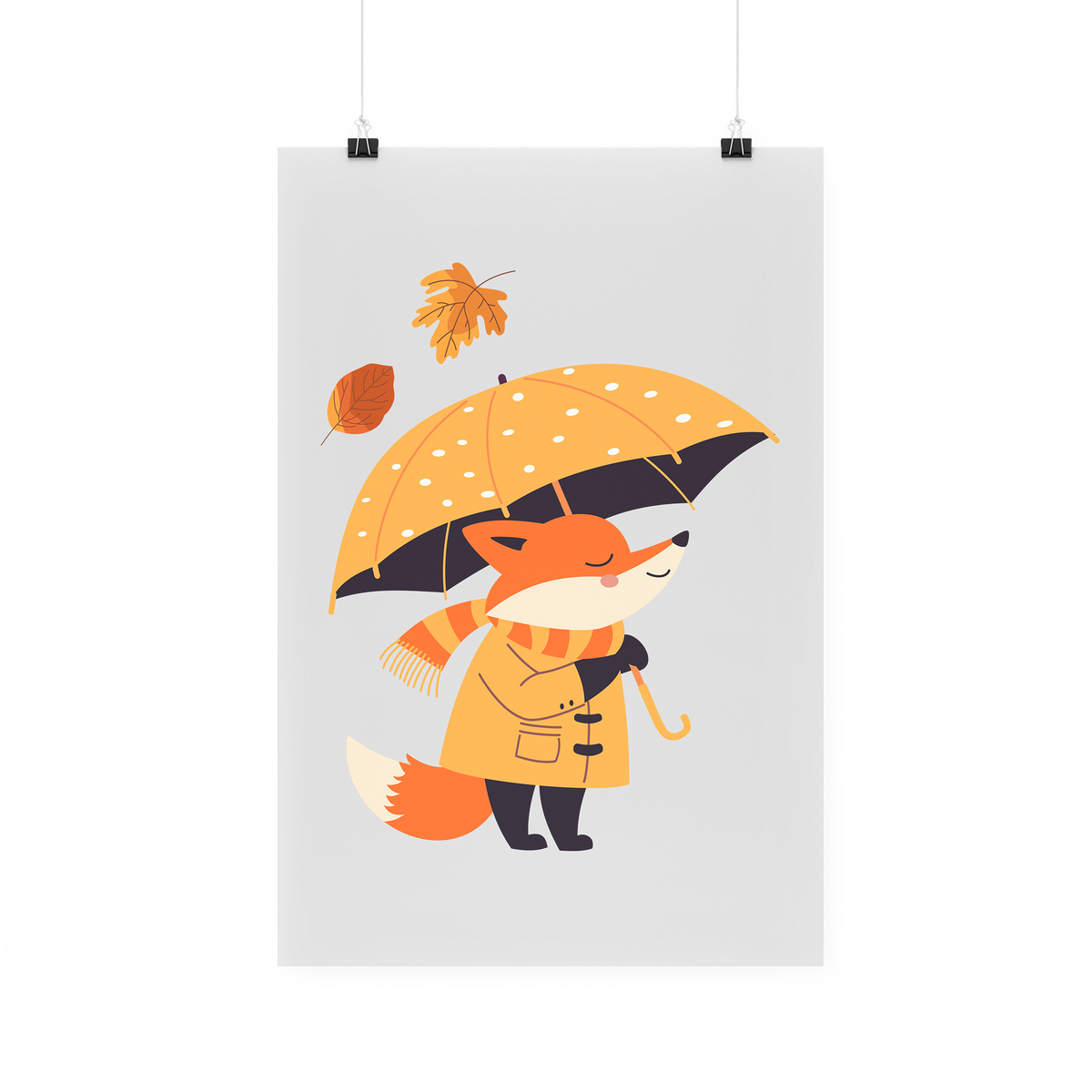 Bügelbild "Herbstfuchs