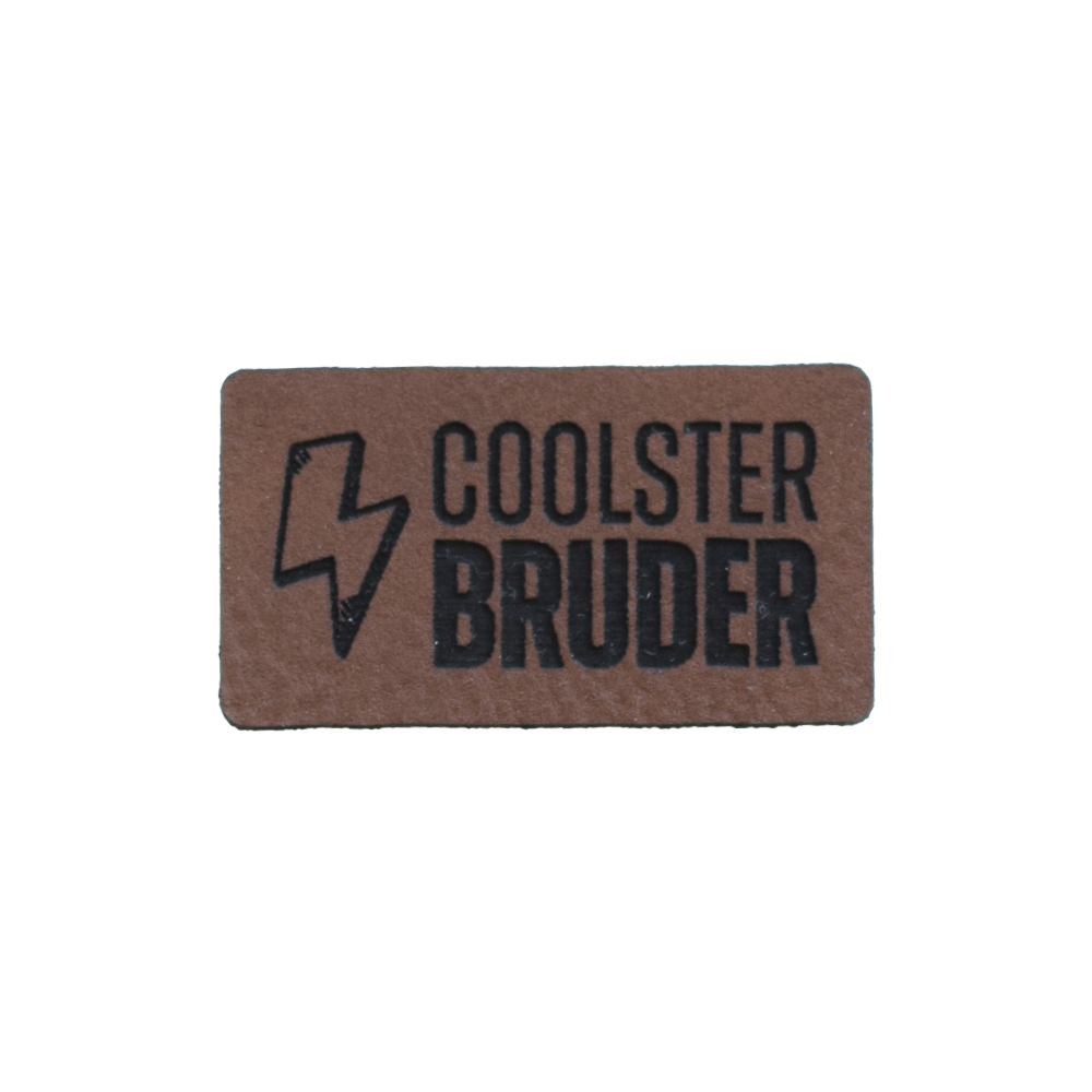 Kunstlederlabel "coolster Bruder"
