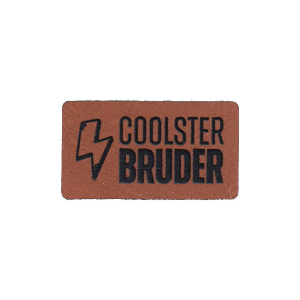 Kunstlederlabel "coolster Bruder"