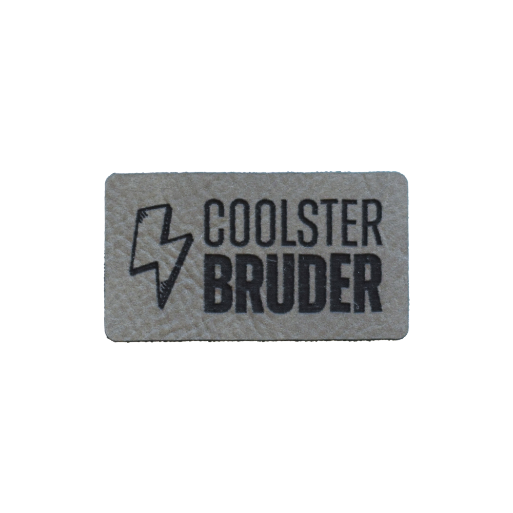 Kunstlederlabel "coolster Bruder"