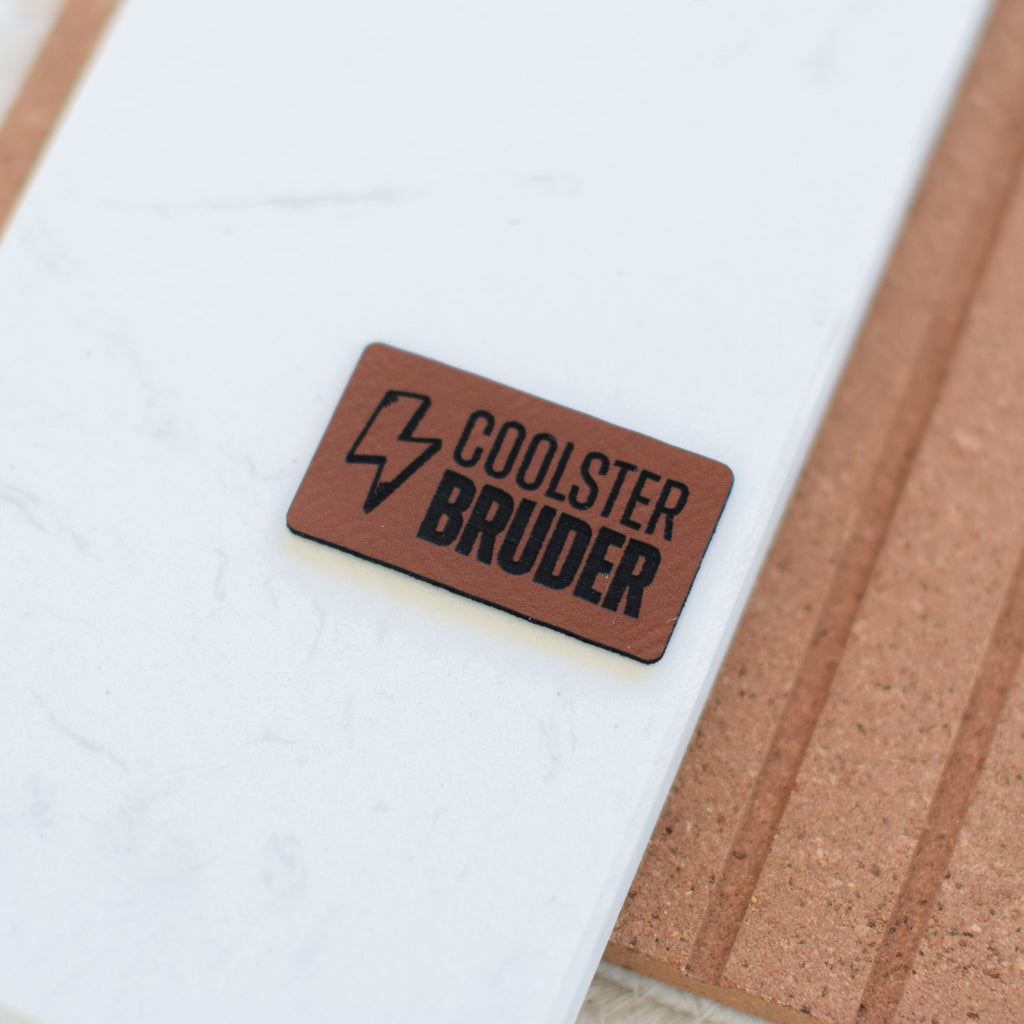 Kunstlederlabel "coolster Bruder"