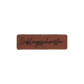 Kunstlederlabel "Lieblingsschwester"