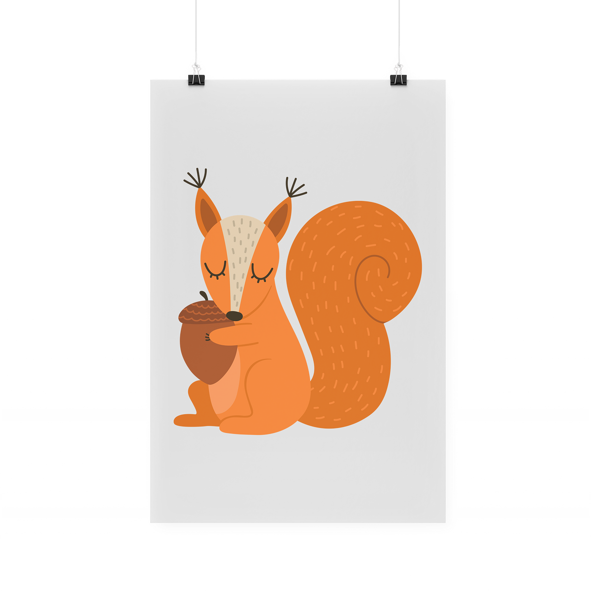 Bügelbild "Eichhörnchen"