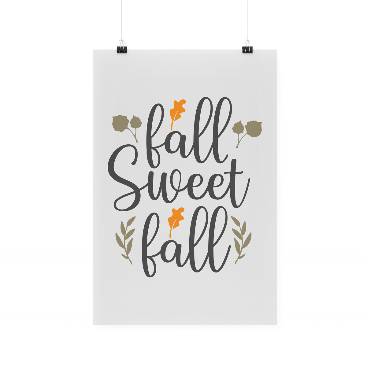 Bügelbild "Fall Sweet Fall"