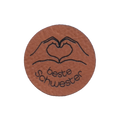 Kunstlederlabel "Beste Schwester"