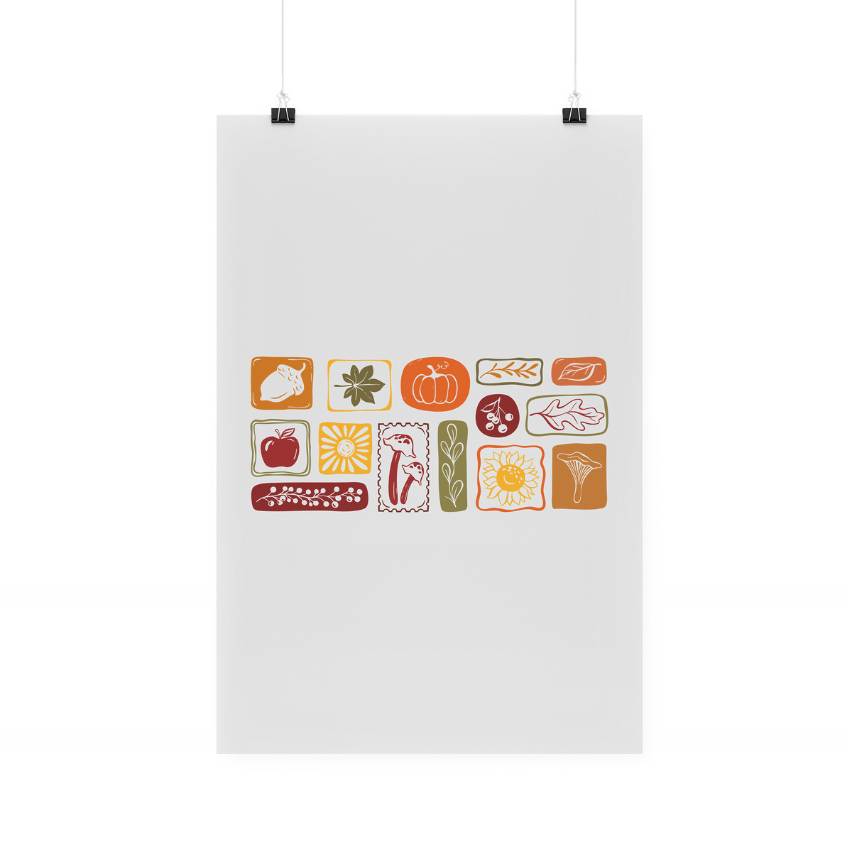 Bügelbild "Herbststicker"