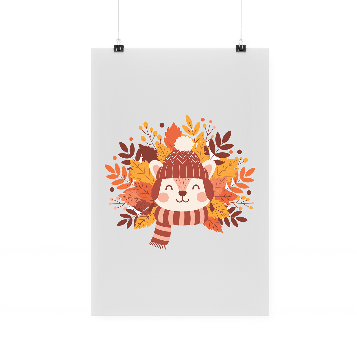 Bügelbild "Herbsttier"