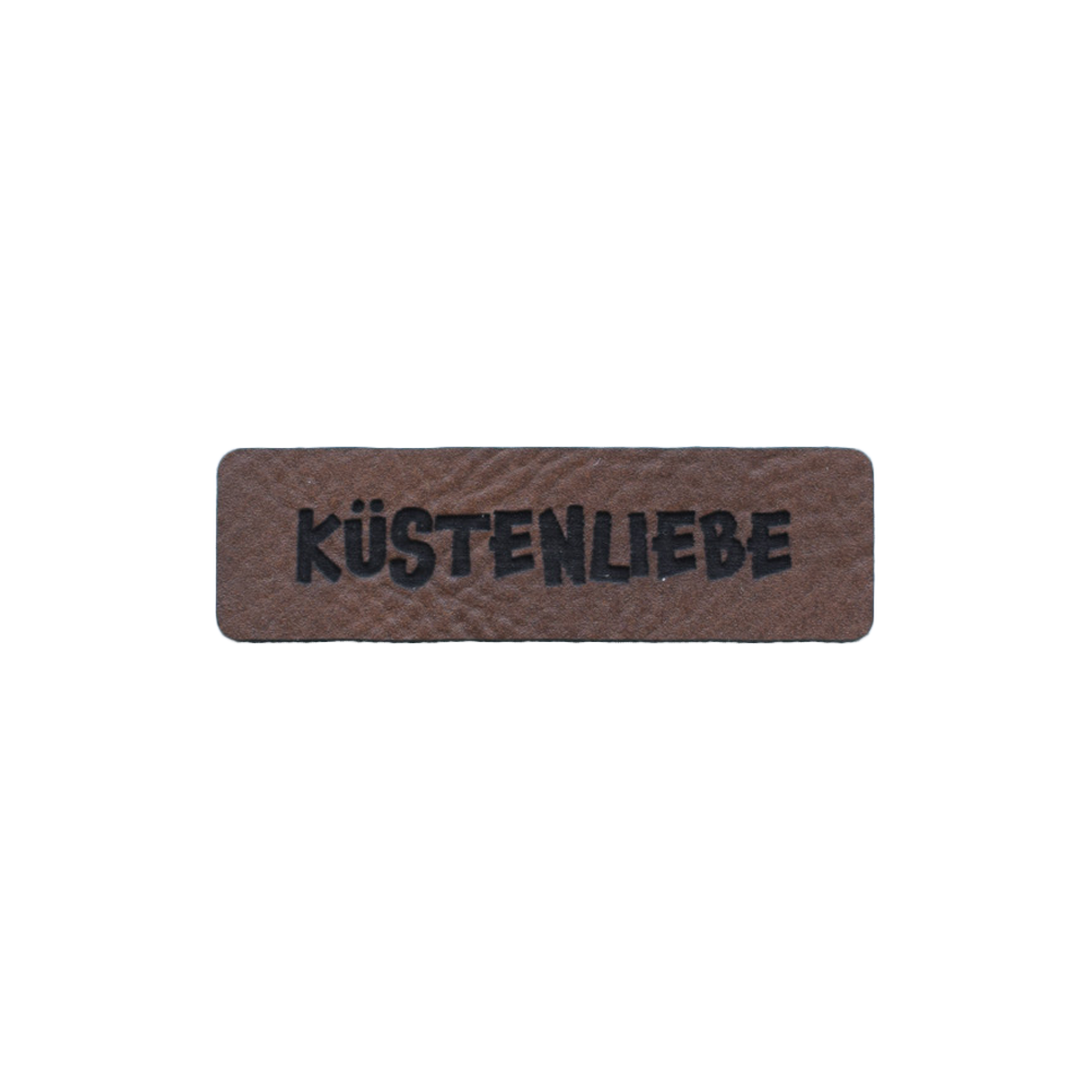 Kunstlederlabel "Küstenliebe"