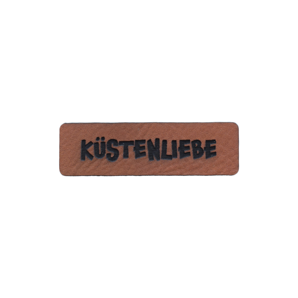 Kunstlederlabel "Küstenliebe"