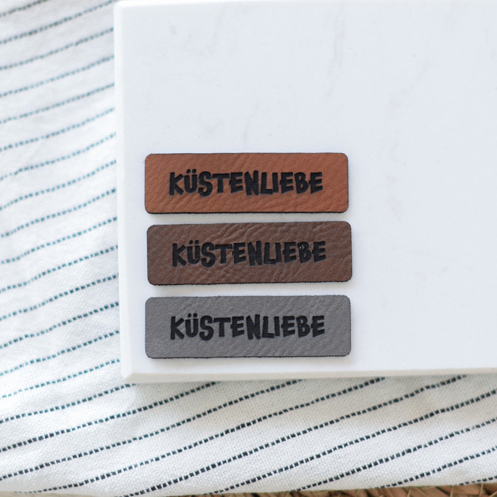 Kunstlederlabel "Küstenliebe"