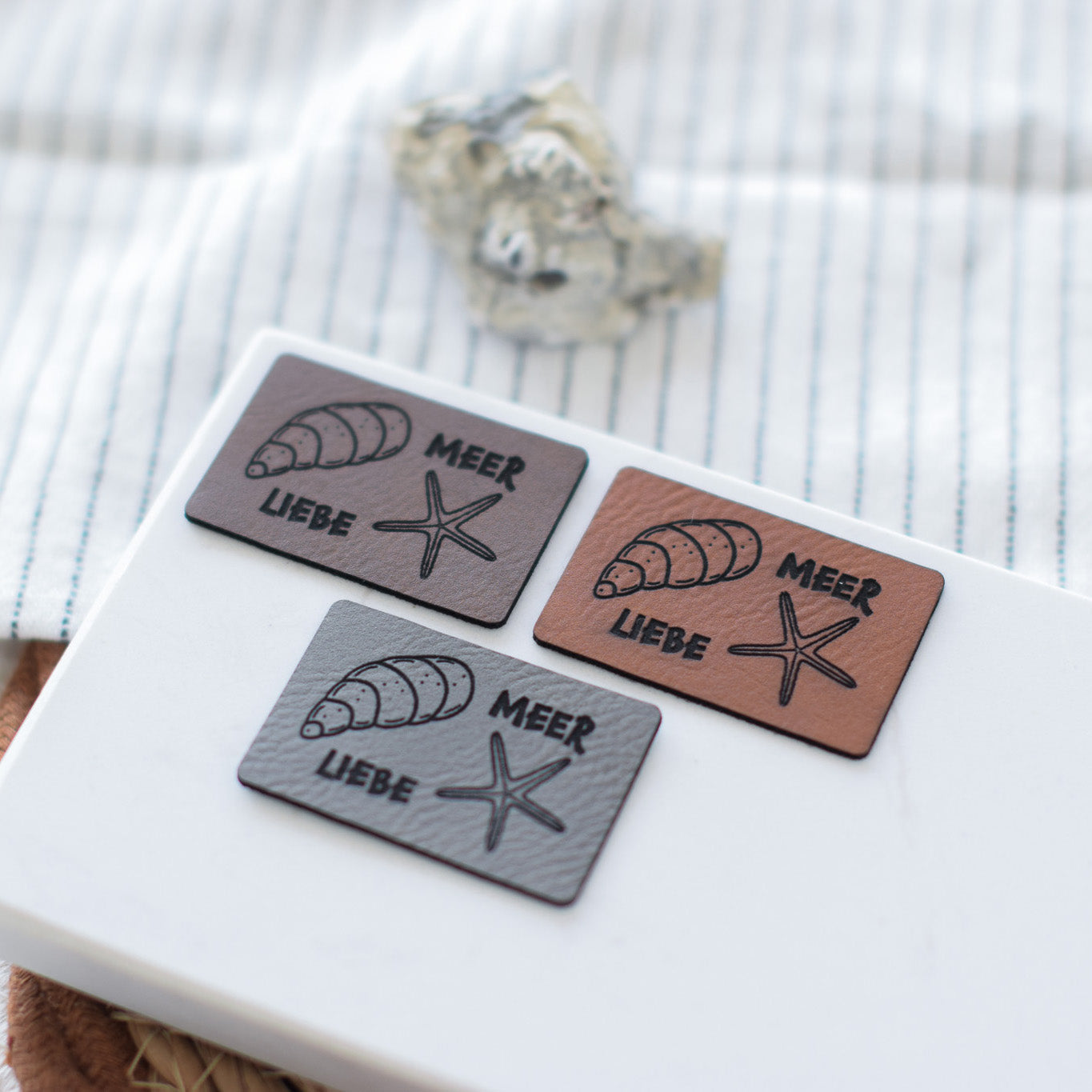 Kunstlederlabel "MeerLiebe"