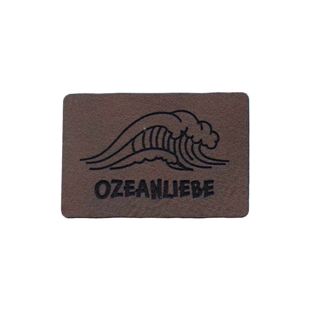 Kunstlederlabel "Ozeanliebe"