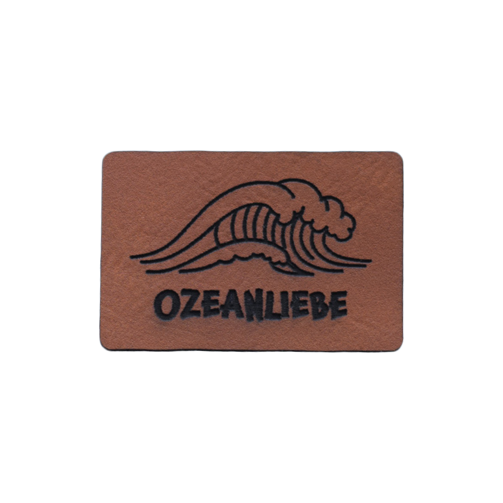 Kunstlederlabel "Ozeanliebe"