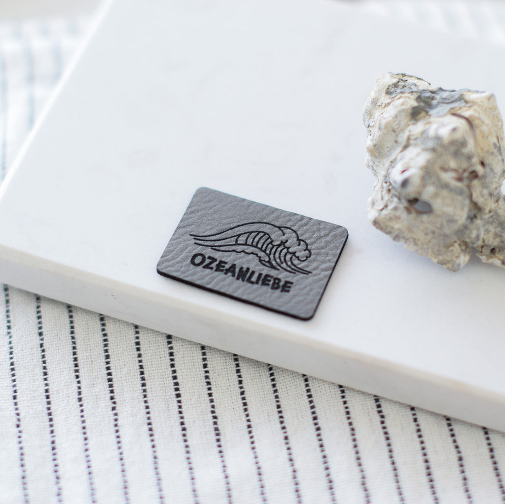 Kunstlederlabel "Ozeanliebe"
