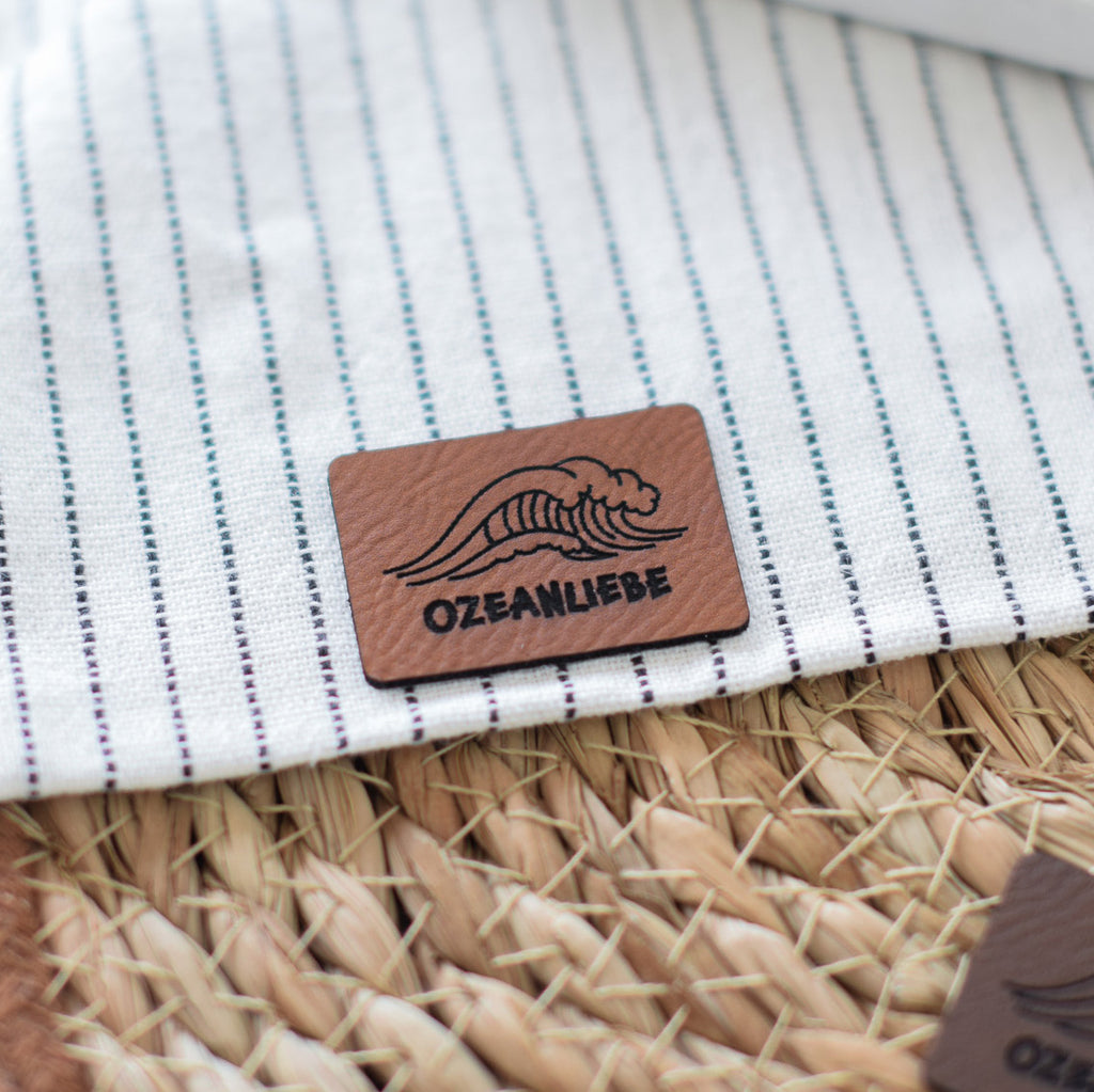 Kunstlederlabel "Ozeanliebe"