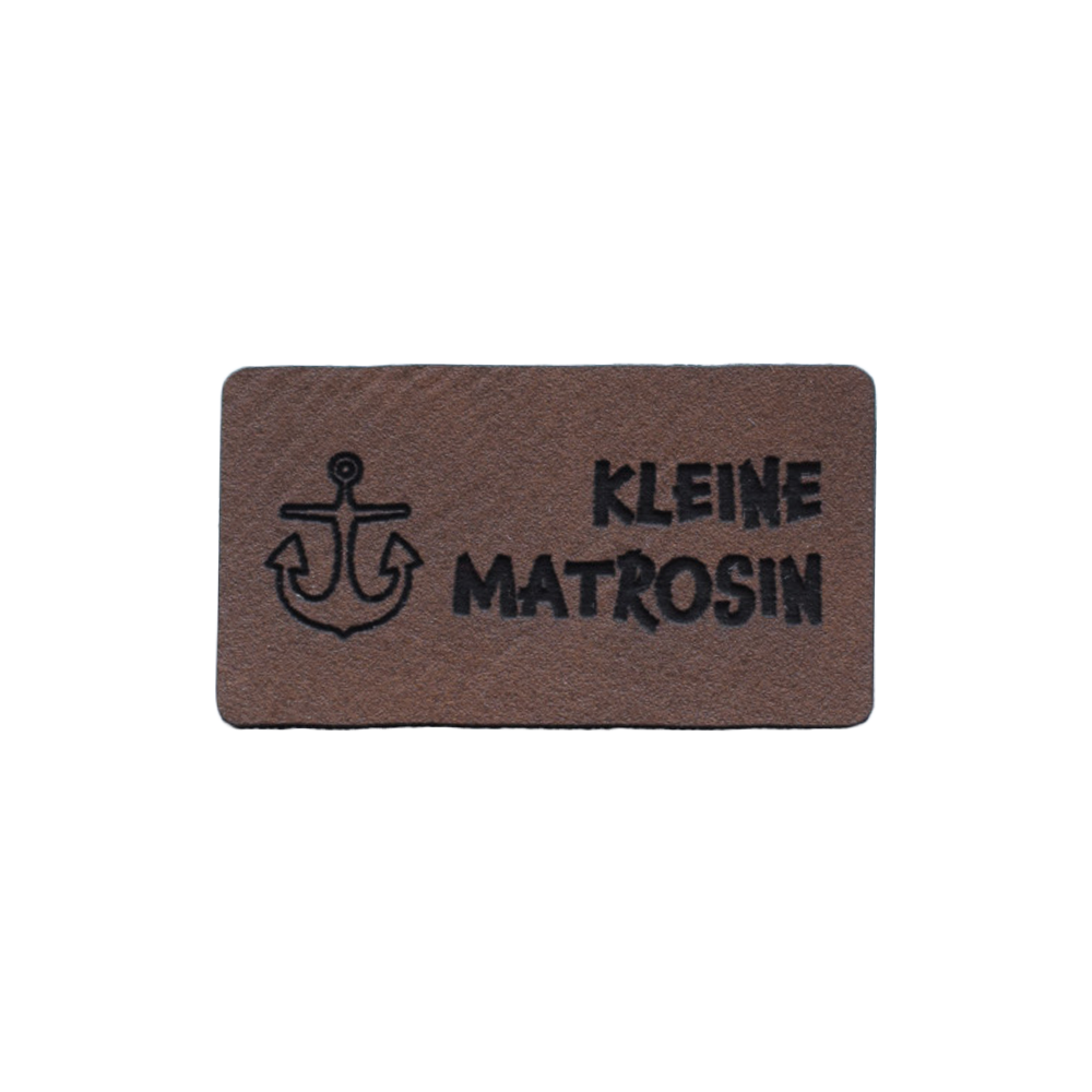 Kunstlederlabel "Kleine Matrosin"