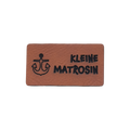Kunstlederlabel "Kleine Matrosin"