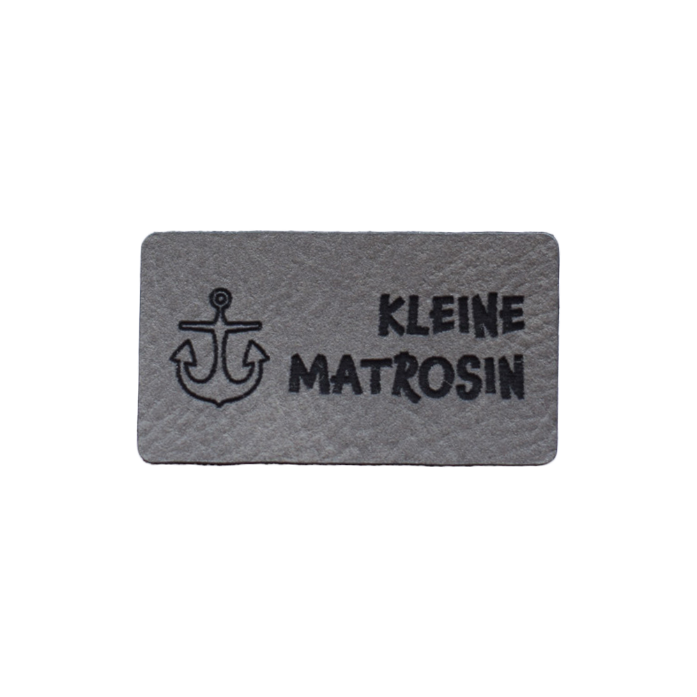 Kunstlederlabel "Kleine Matrosin"
