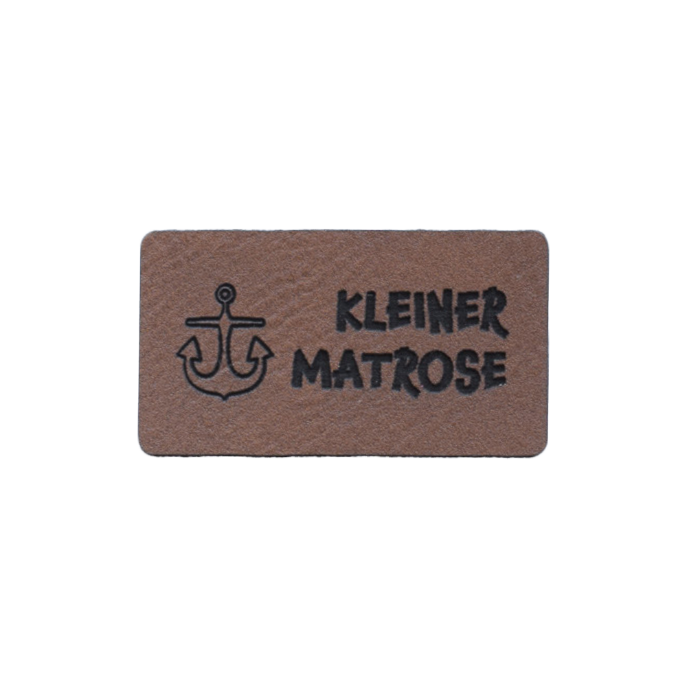 Kunstlederlabel "Kleiner Matrose"