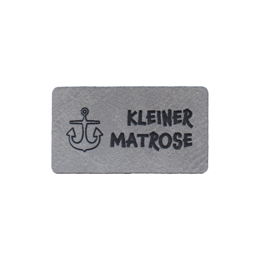 Kunstlederlabel "Kleiner Matrose"