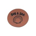 Kunstlederlabel "Sun & Sea"