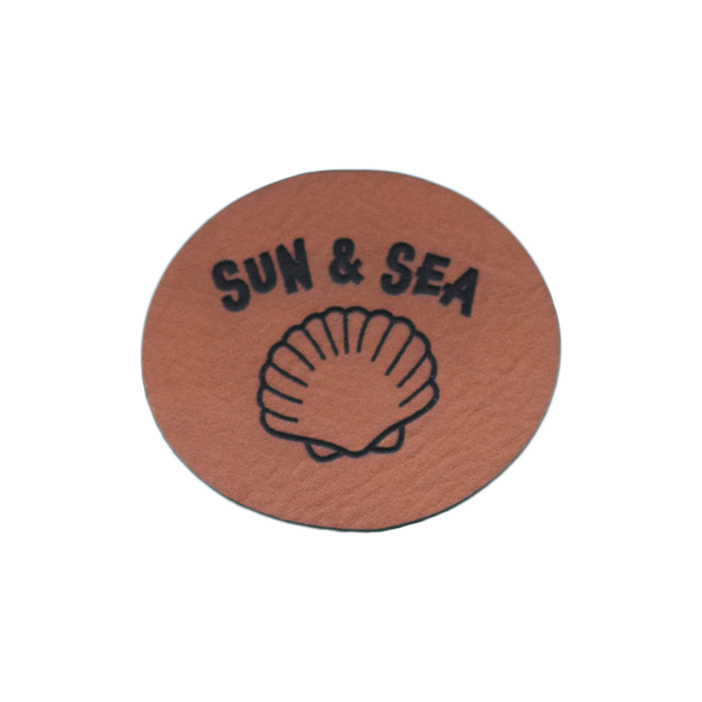 Kunstlederlabel "Sun & Sea"