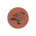 Kunstlederlabel "Möwe"