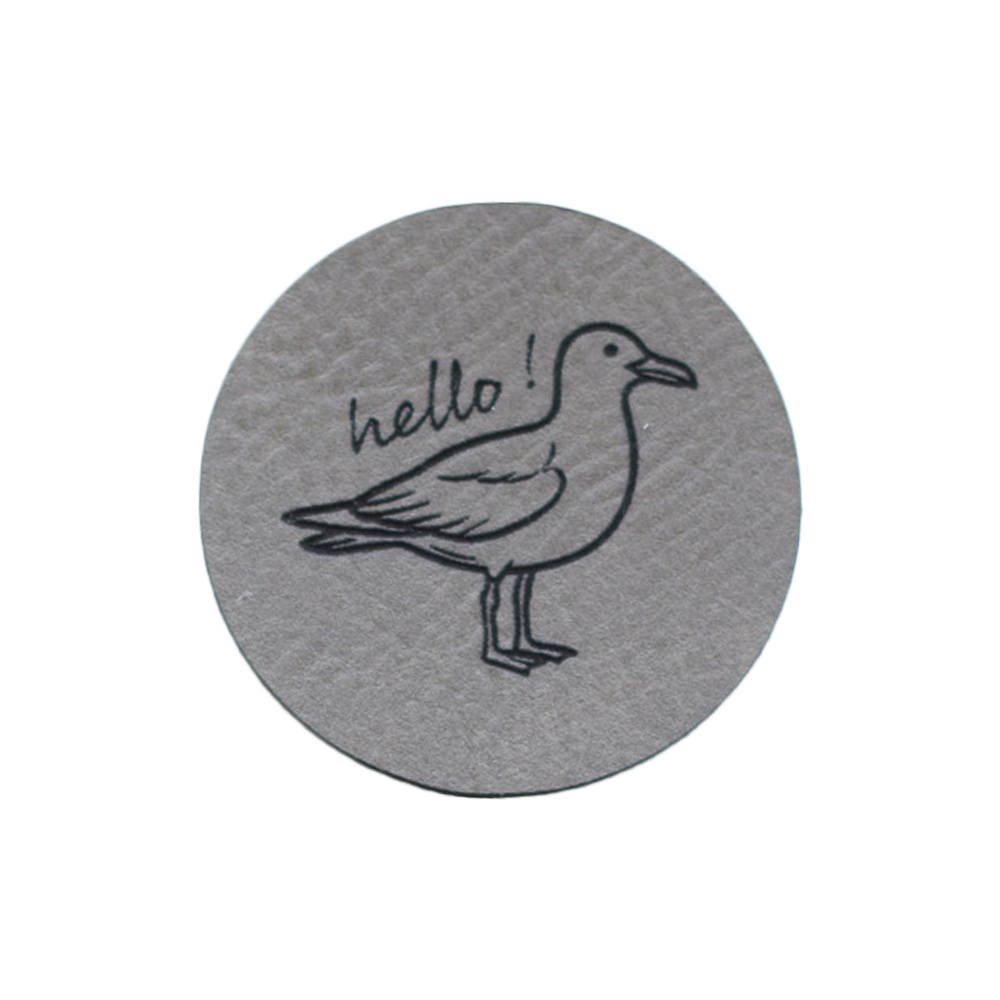 Kunstlederlabel "Möwe"