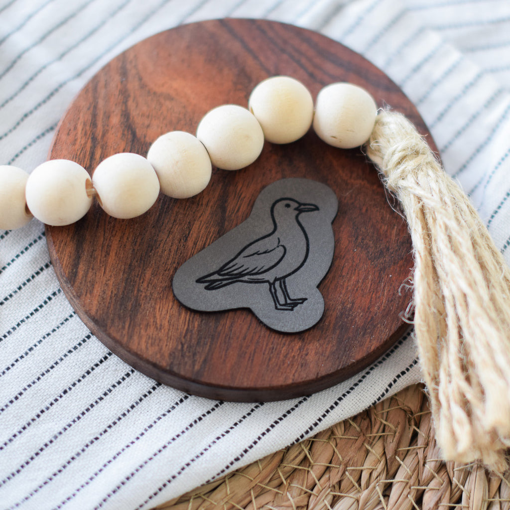 Kunstlederlabel "Möwe"