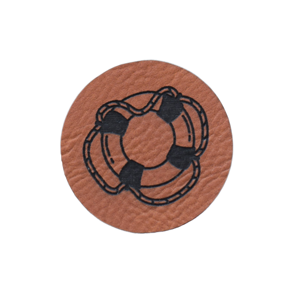 Kunstlederlabel "Rettungsring"