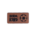 Kunstlederlabel "Schulkind Fußball"